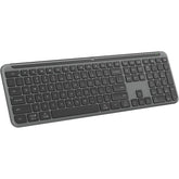 Logitech K950 Signature Slim Full Sized Wireless Keyboard, Easy Switch Keys, Tilt Legs, Bluetooth Low Energy + Logi Bolt Conneivity 10m Wireless Range Arabic& English Layout, Black